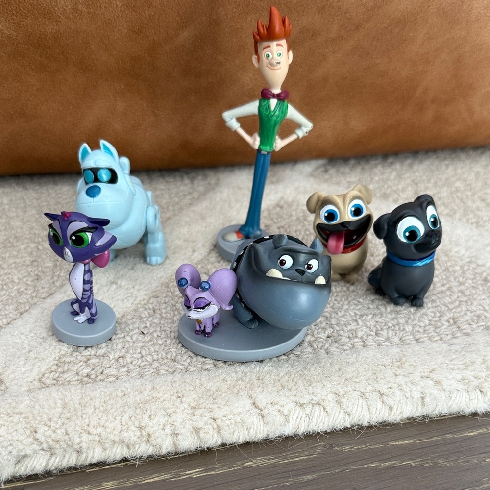 Animated Character Figurine Set